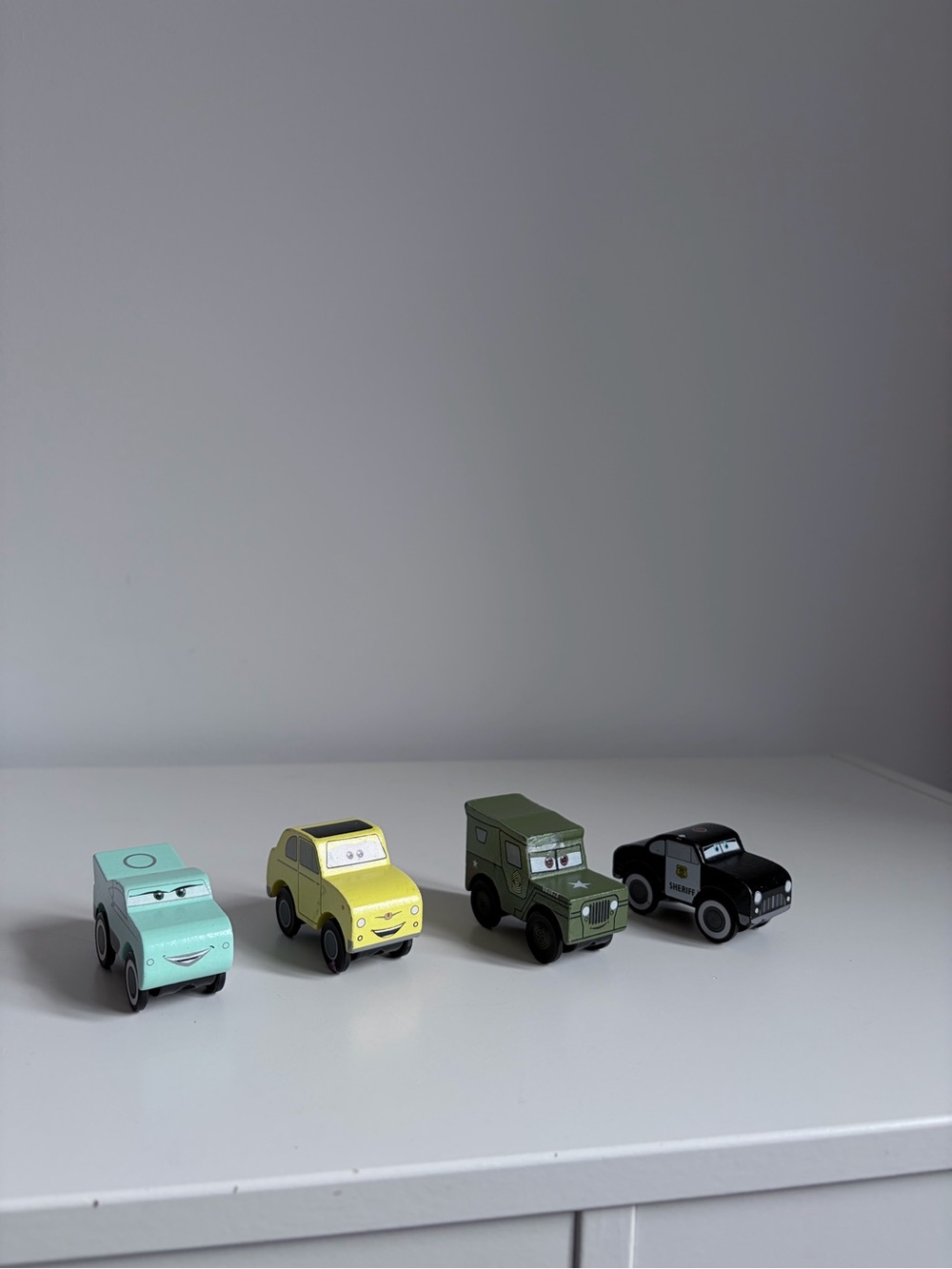 Pixar Cars Kidcraft Wooden Train Compatible Cars
